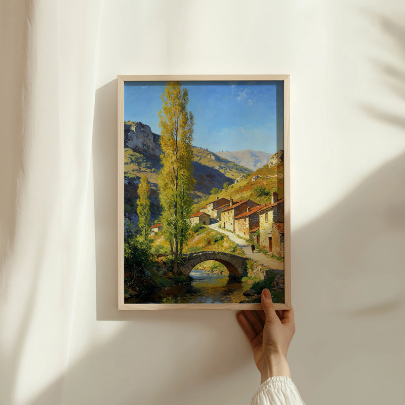 Artwork in Reflective Corner