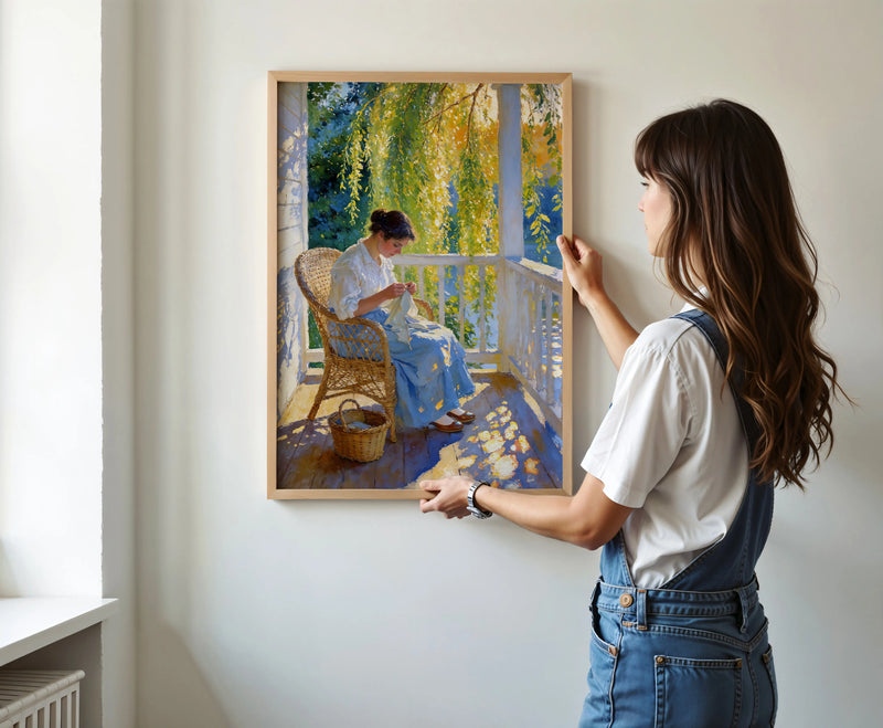 Artwork in Quiet Interior