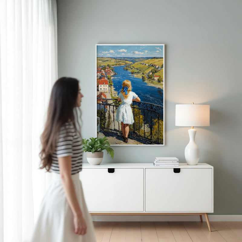 Artwork in Quiet Interior