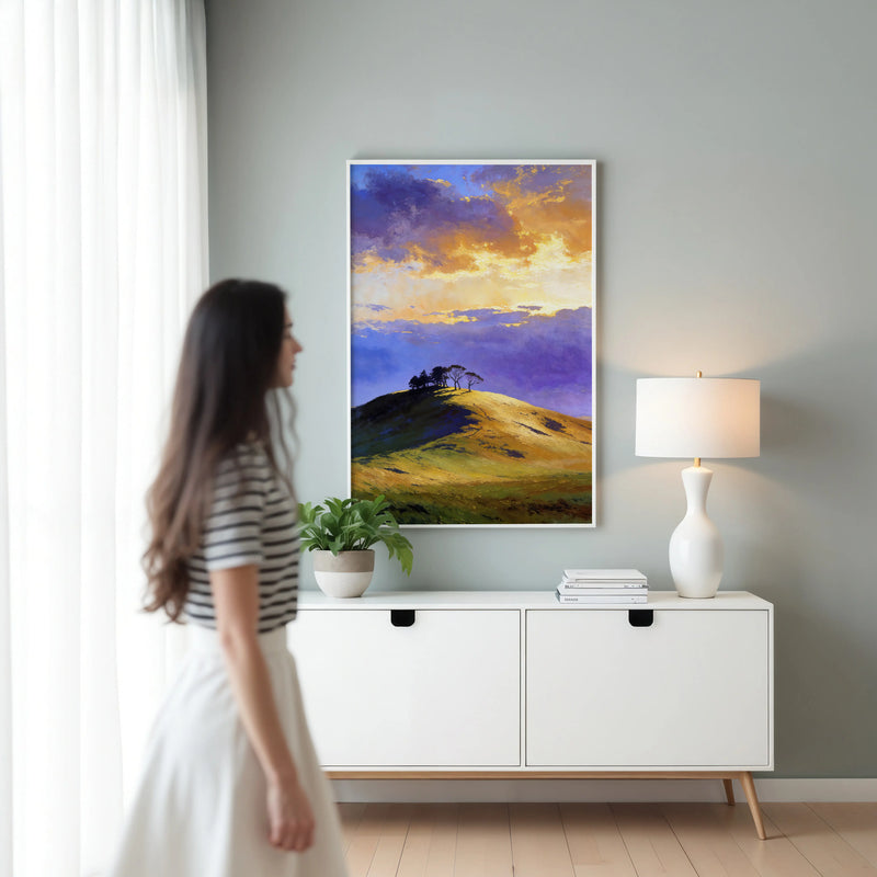 Artwork in Quiet Interior