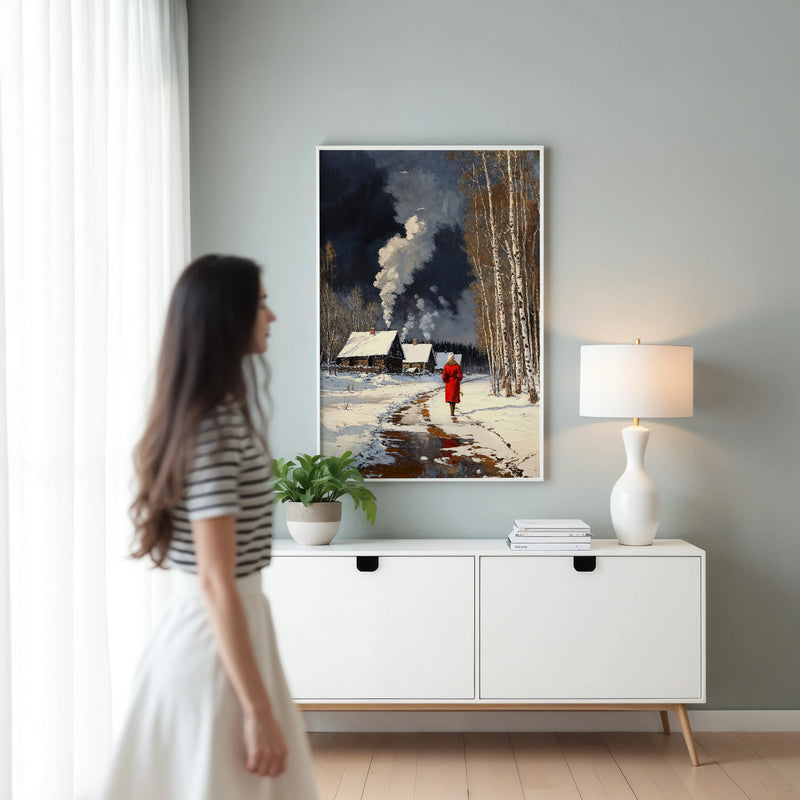 Artwork in Quiet Interior