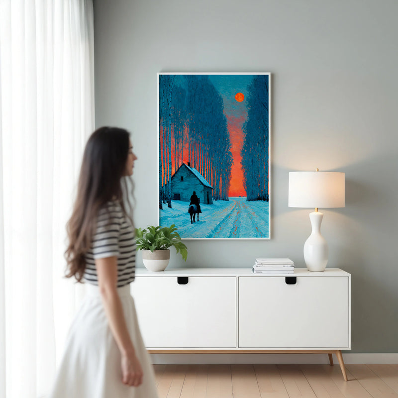Artwork in Quiet Interior