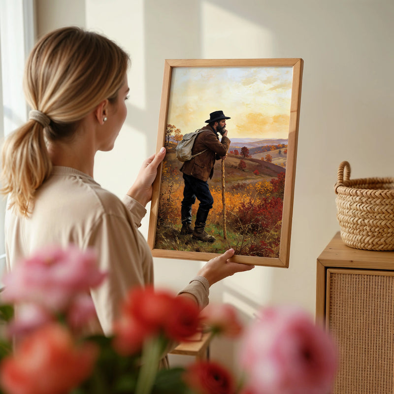 Artwork in Quiet Interior