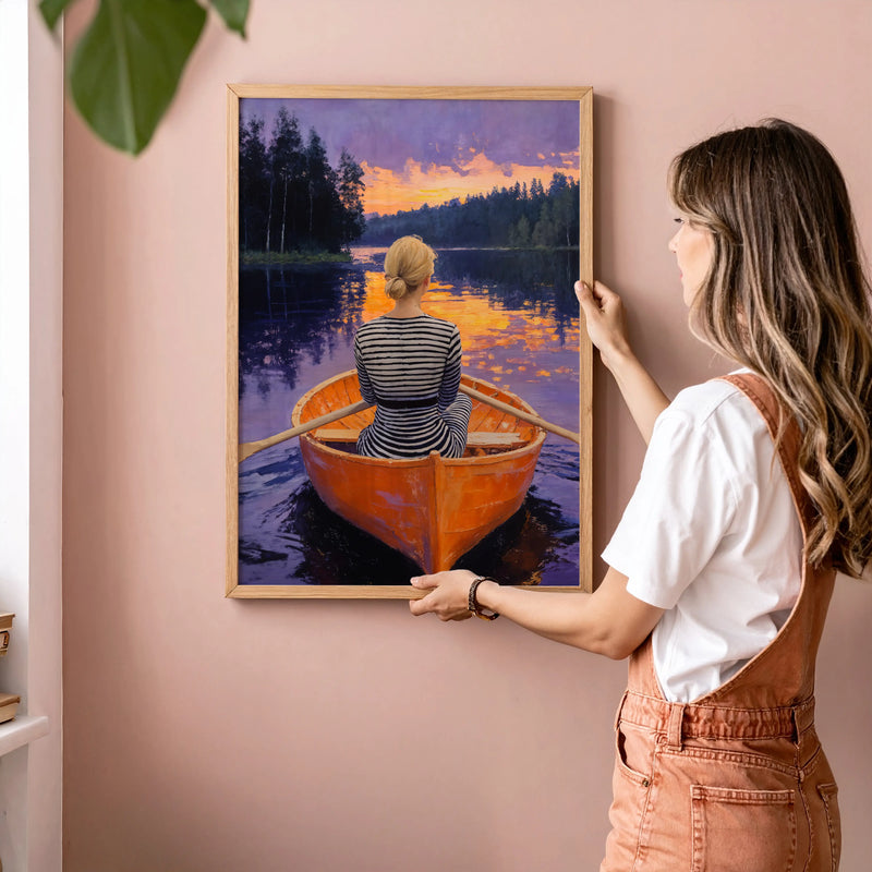 Artwork in Quiet Interior