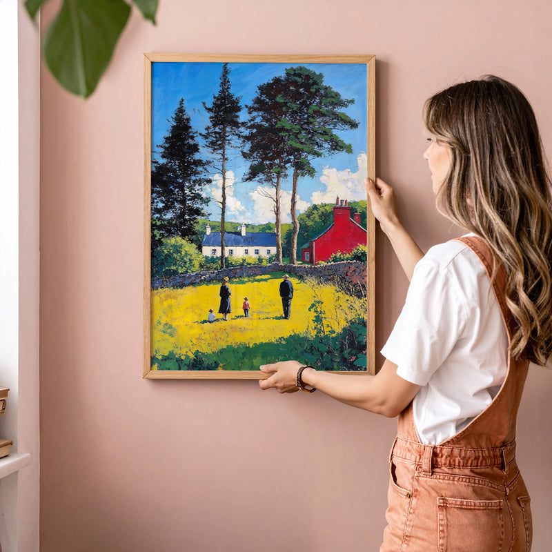 Artwork in Quiet Interior