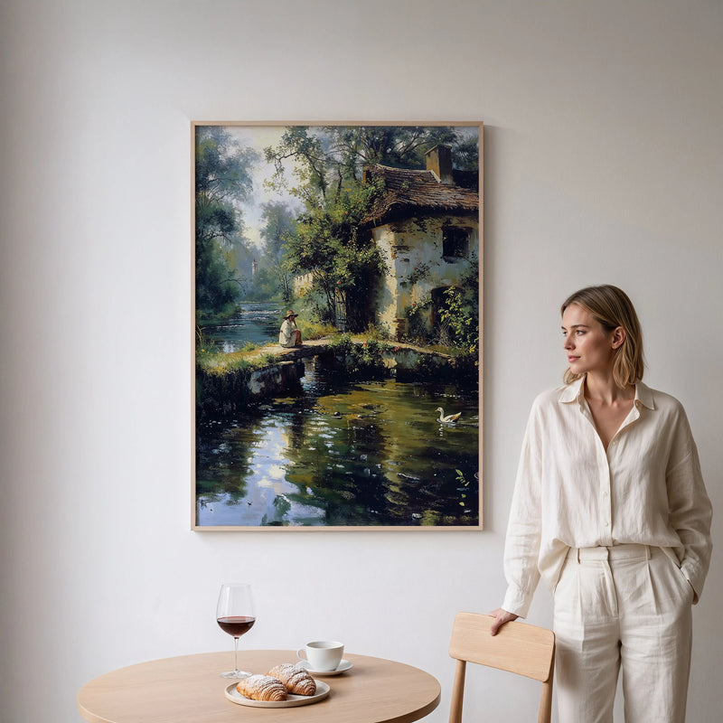 Artwork in Quiet Interior