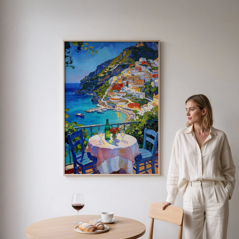 Santorini Fine Art Print Detail
