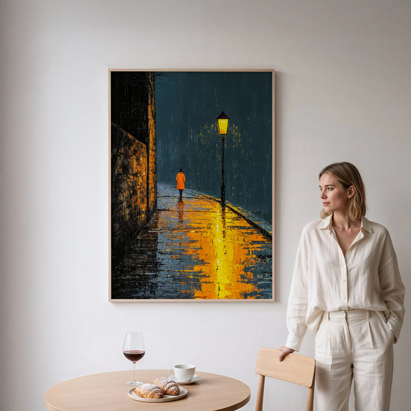 Artwork in Quiet Interior