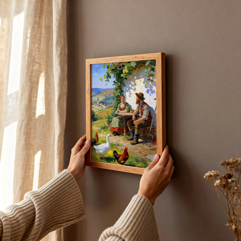 Artwork in Quiet Interior