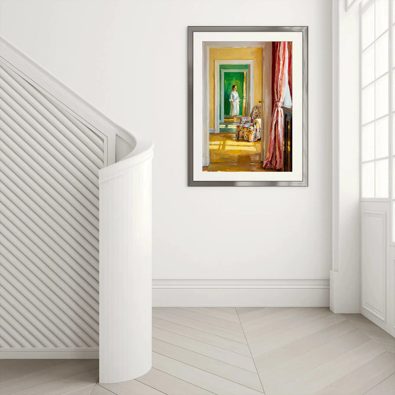 Artwork in Reflective Corner