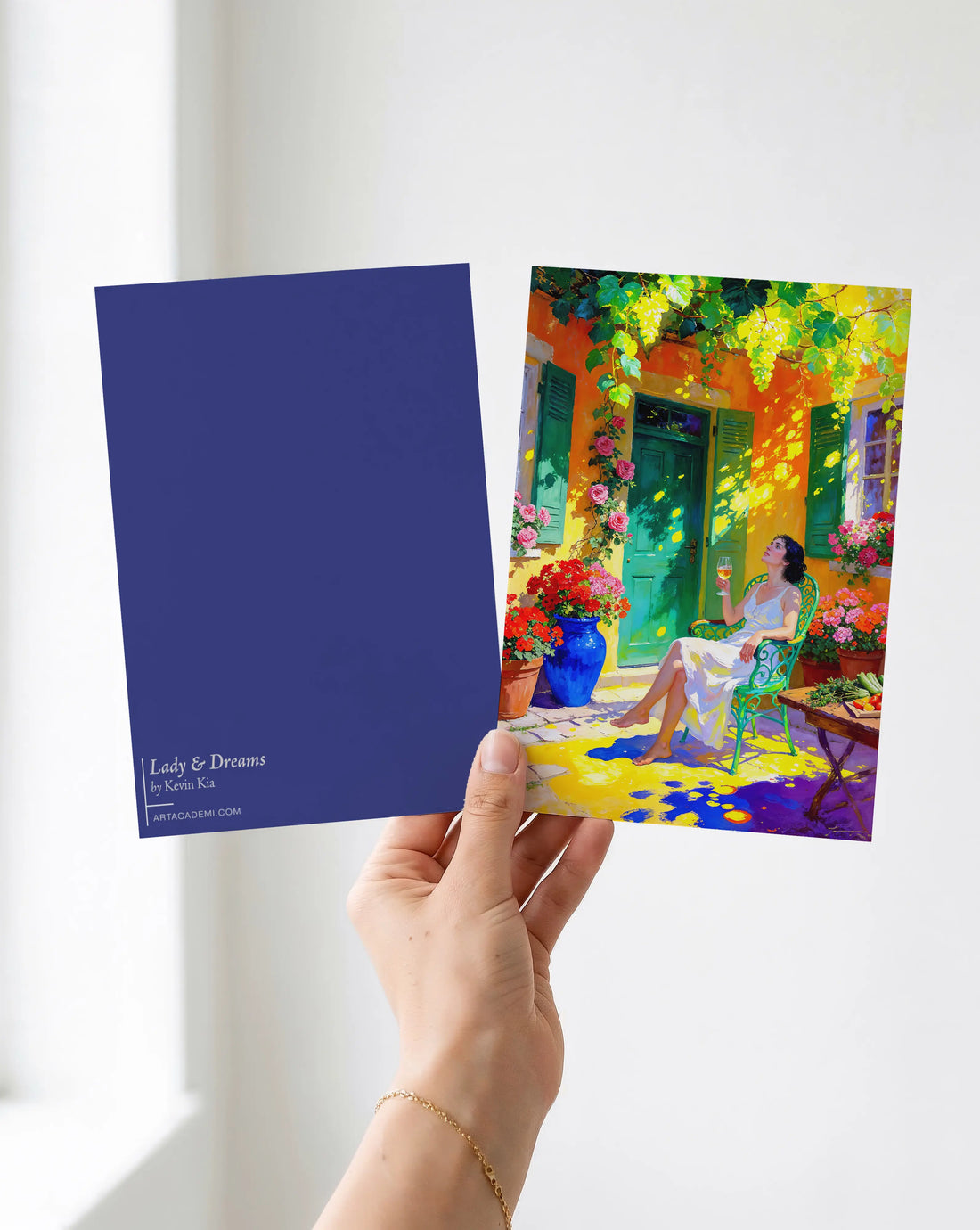 Lady & Dreams_post card