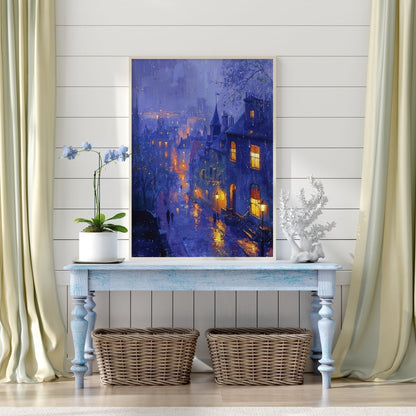 Nocturne de Pluie* - Art Academi - Poster