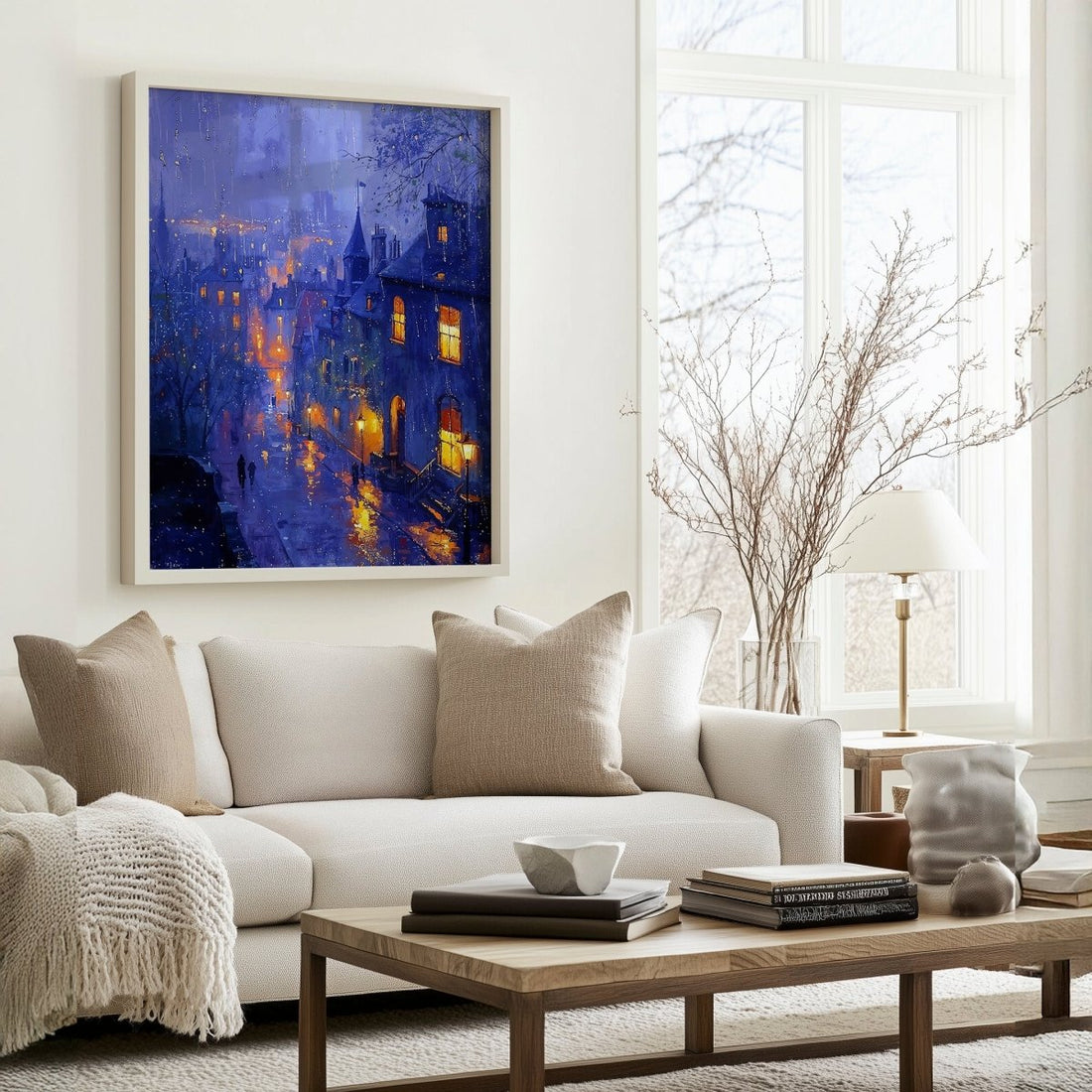 Nocturne de Pluie* - Art Academi - Poster
