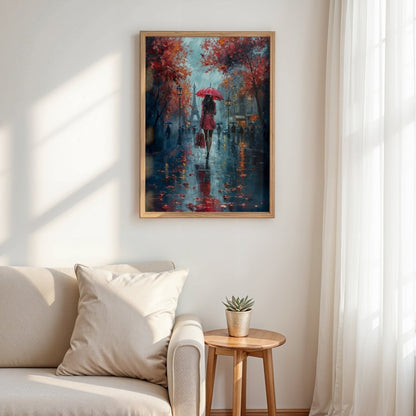 Lady in Red* - Art Academi - Poster