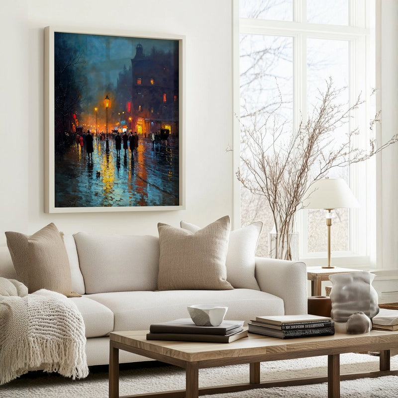 Artwork in Quiet Interior