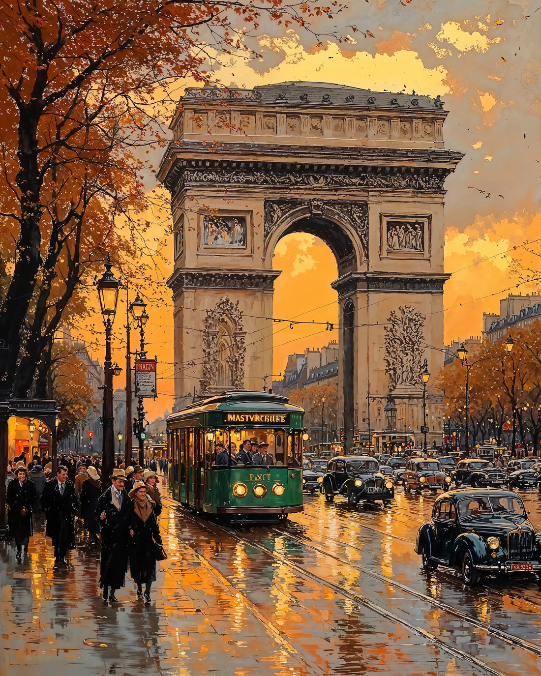 Arc de Triomphe - Art Academi - Poster