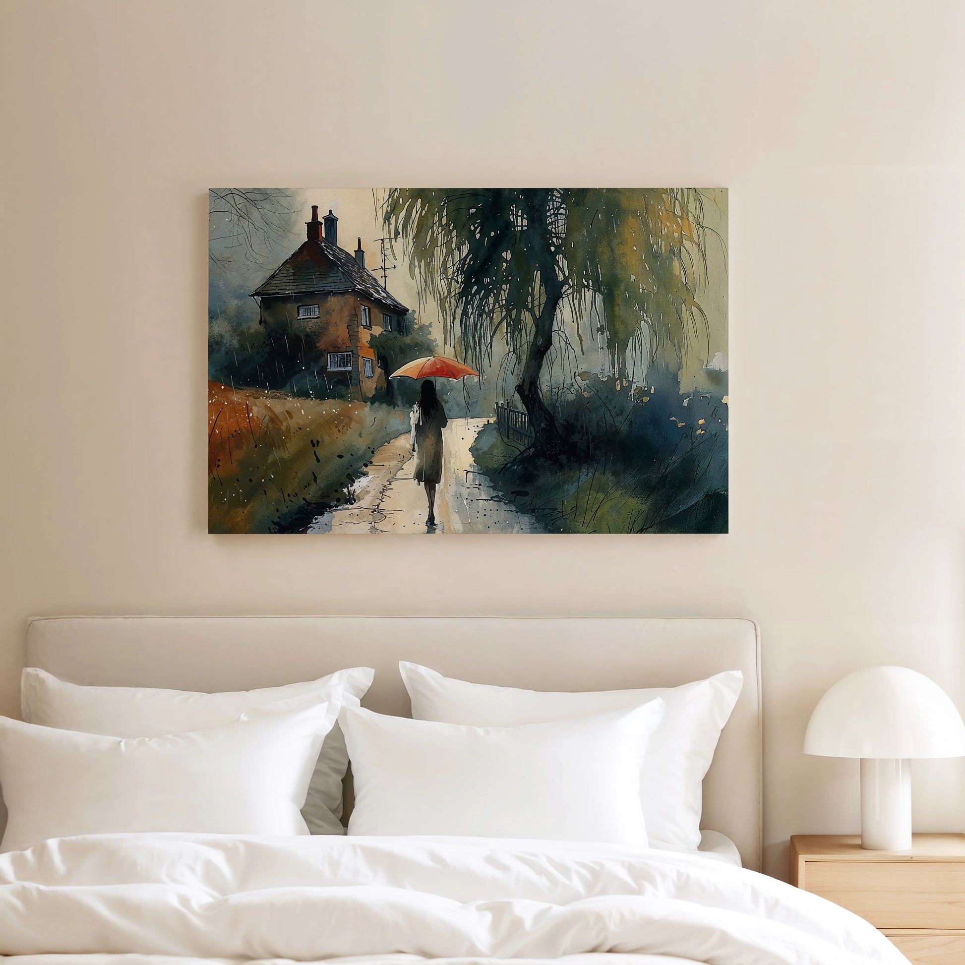 Beneath the Willow - Art Academi - Canvas