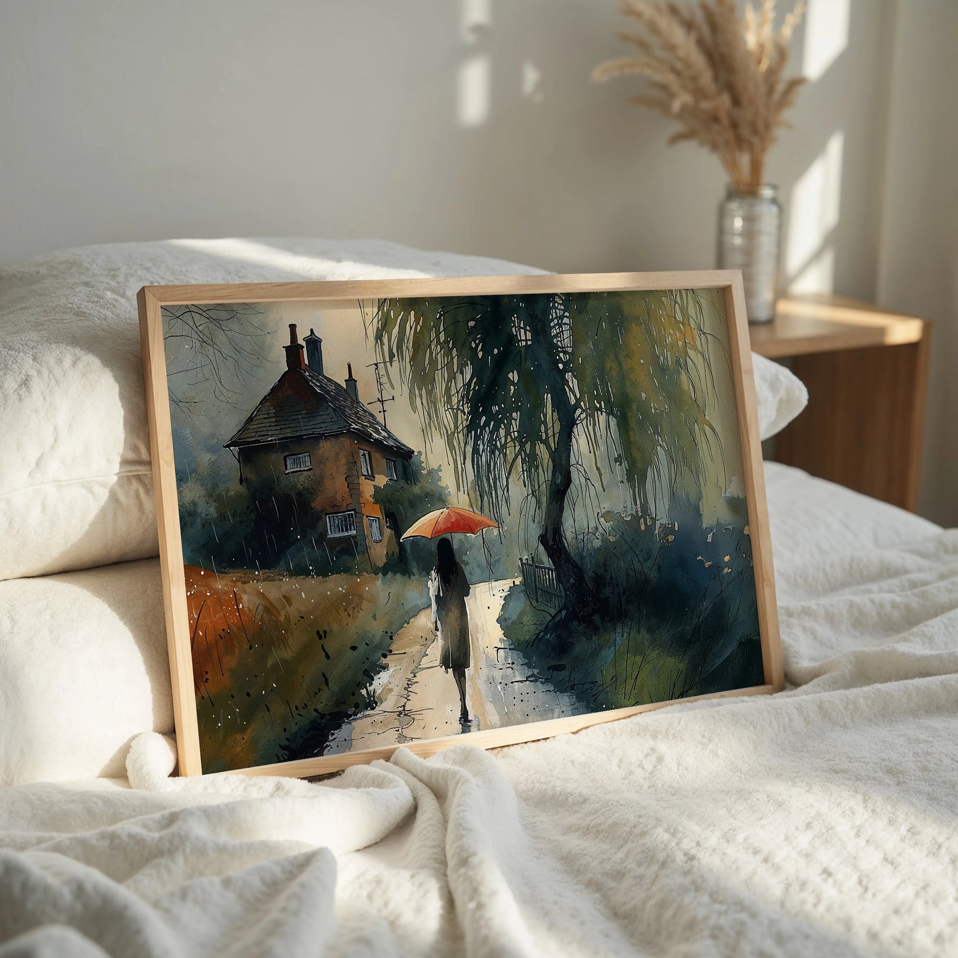 Beneath the Willow - Art Academi - Canvas