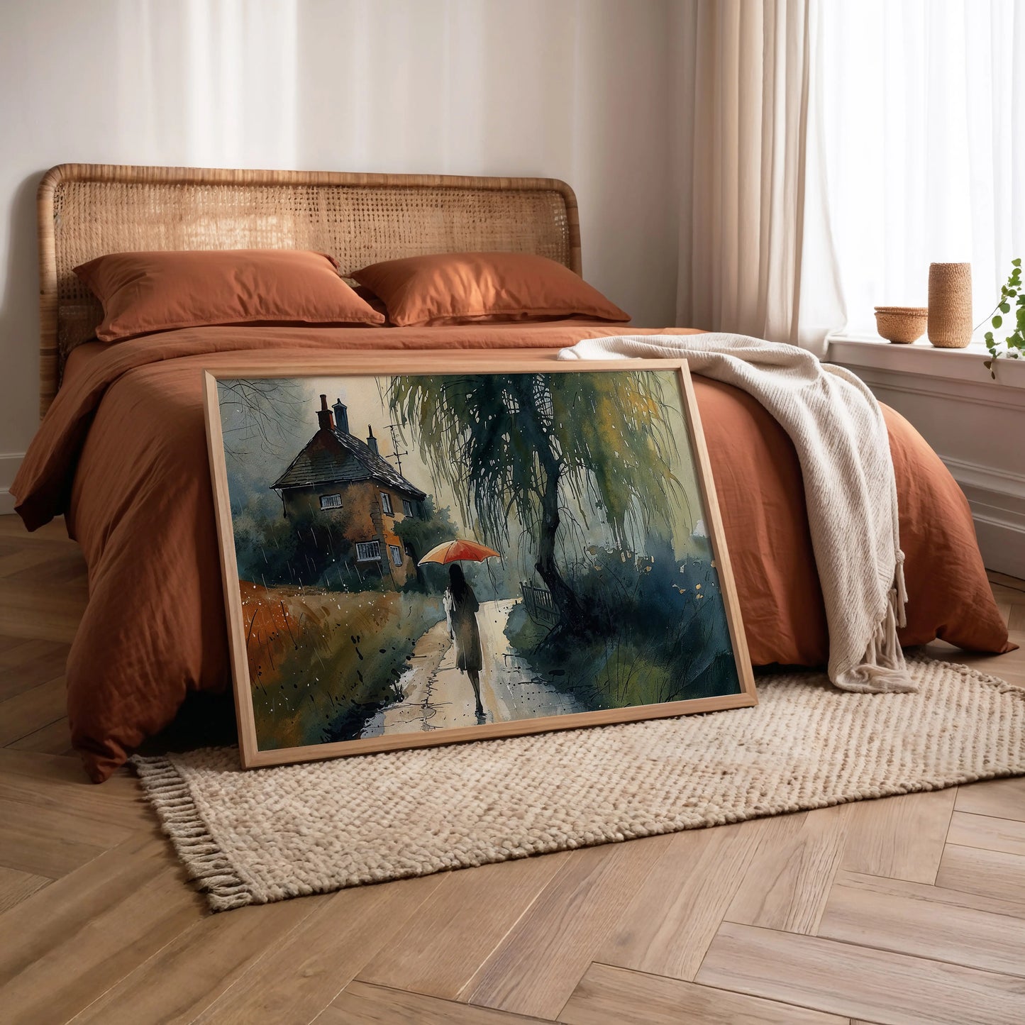 Beneath the Willow - Art Academi - Canvas