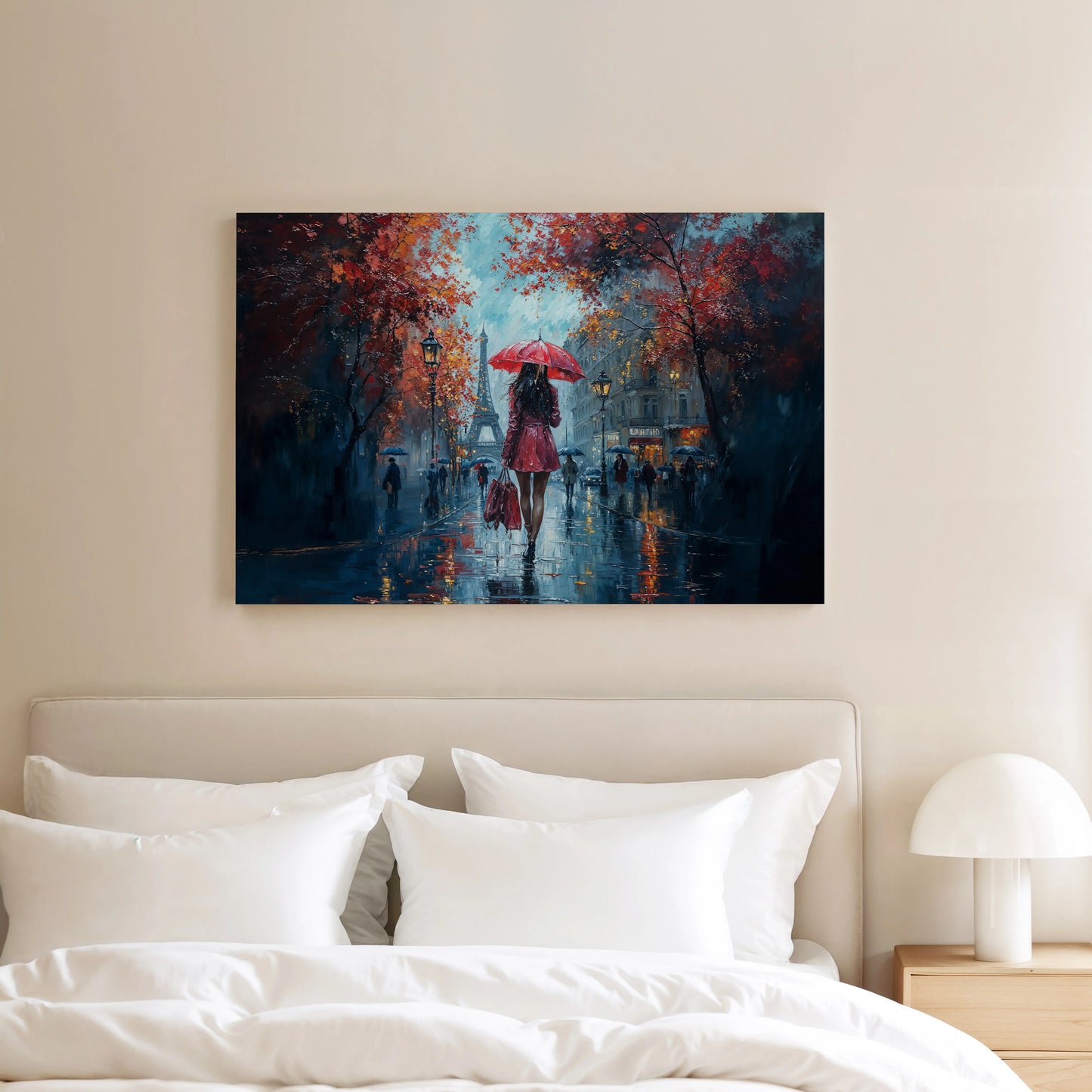 Lady in Red - Art Academi - Canvas