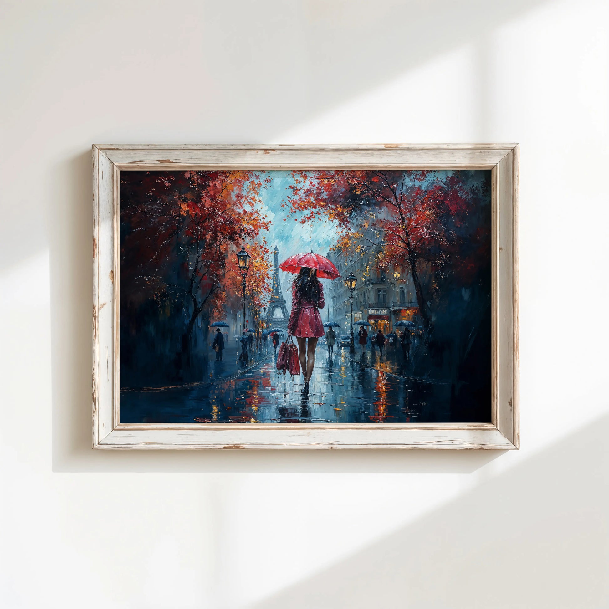 Lady in Red - Art Academi - Canvas