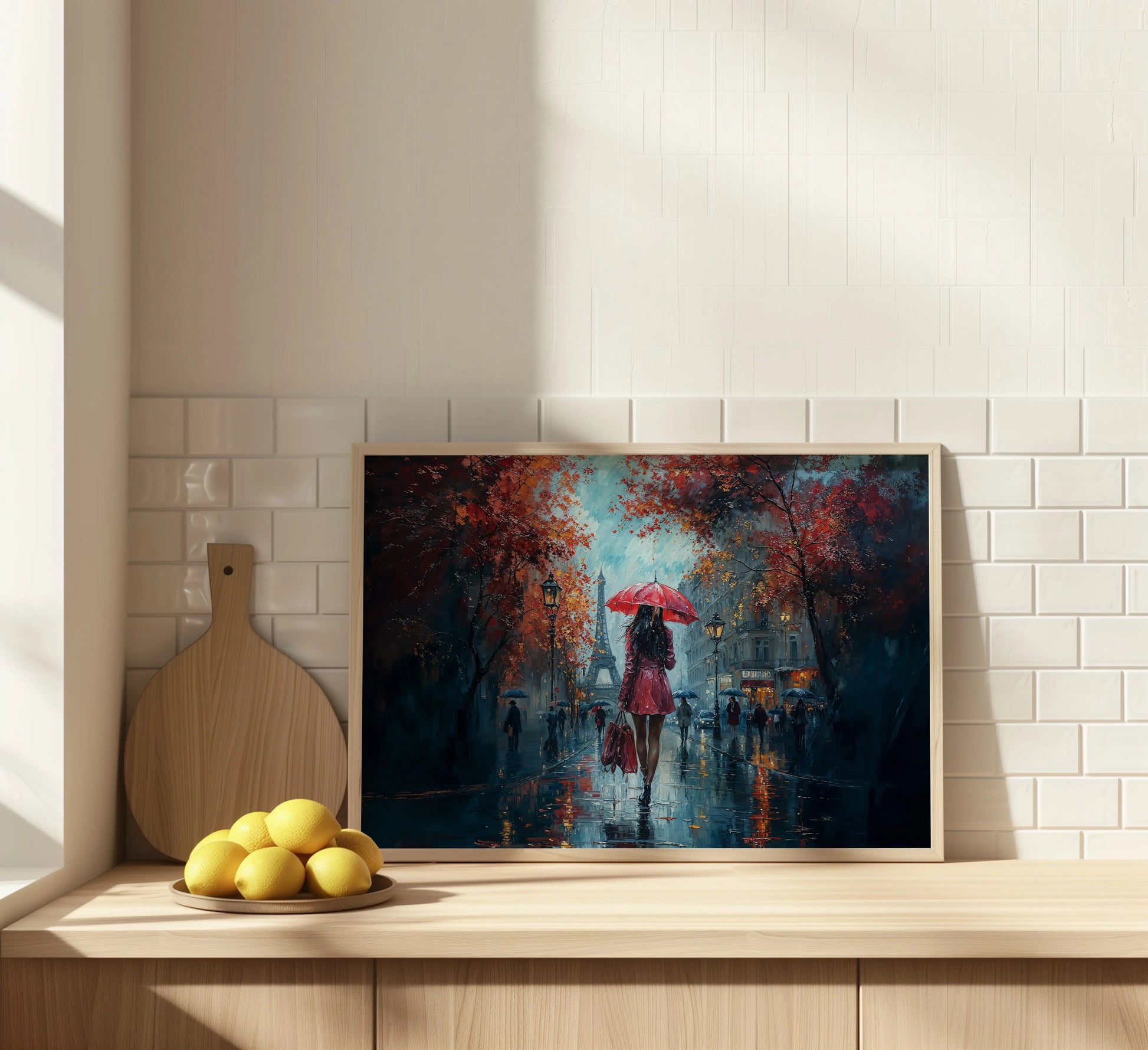 Lady in Red - Art Academi - Canvas