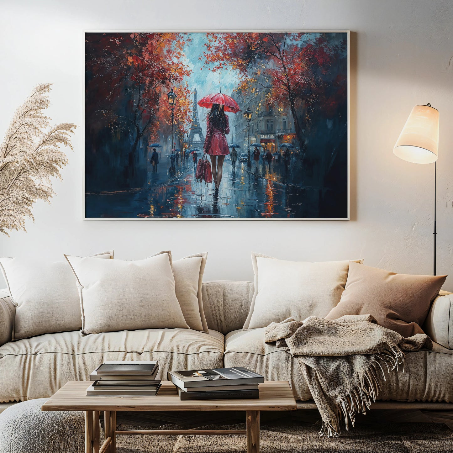 Lady in Red - Art Academi - Canvas