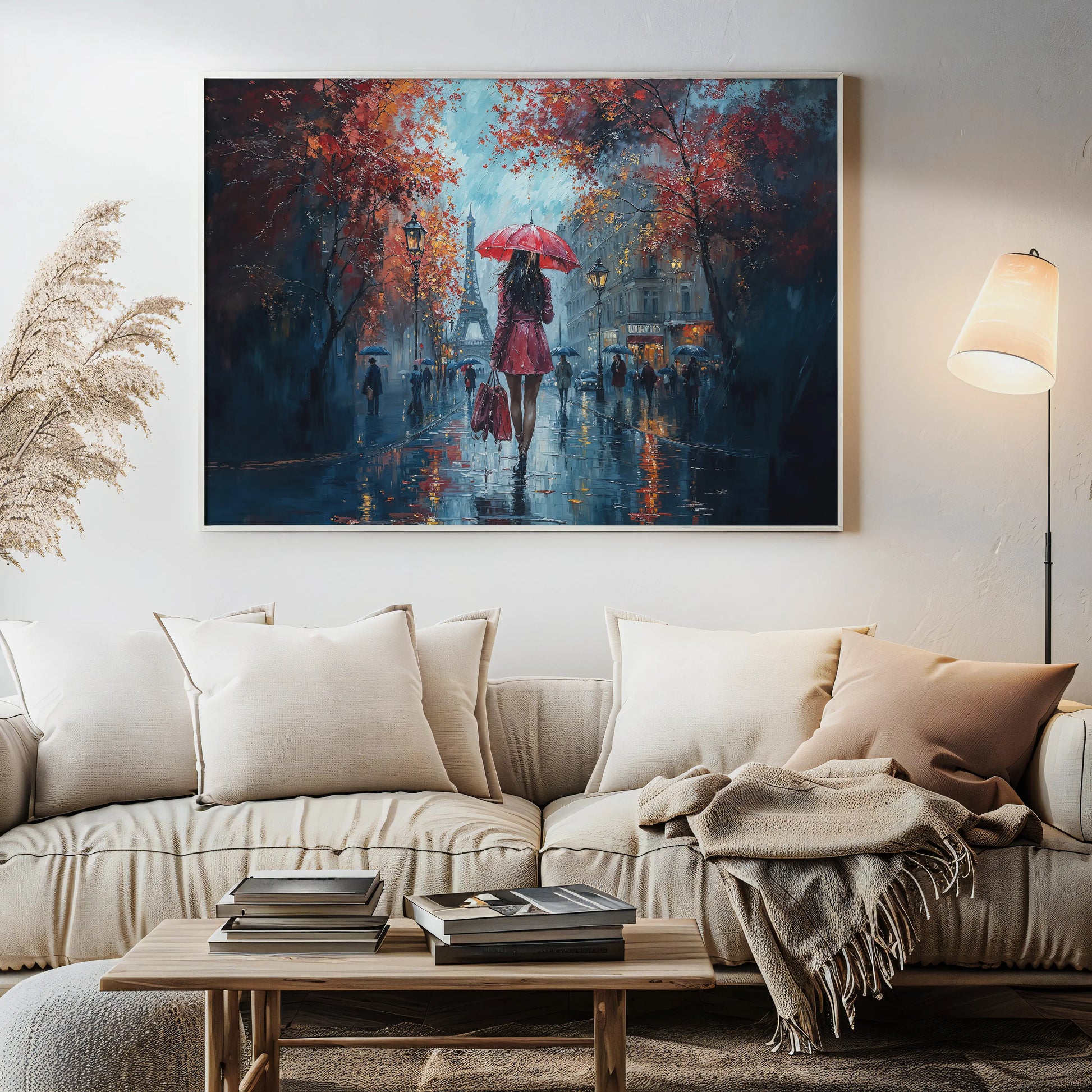 Lady in Red - Art Academi - Canvas