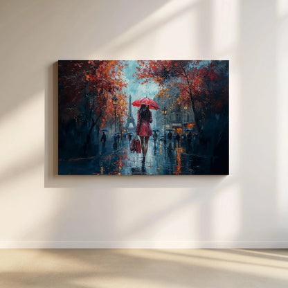 Lady in Red - Art Academi - Canvas