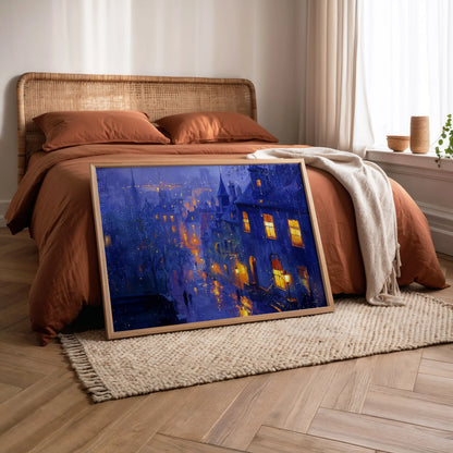 Nocturne de Pluie - Art Academi - Canvas