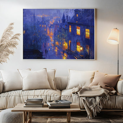 Nocturne de Pluie - Art Academi - Canvas
