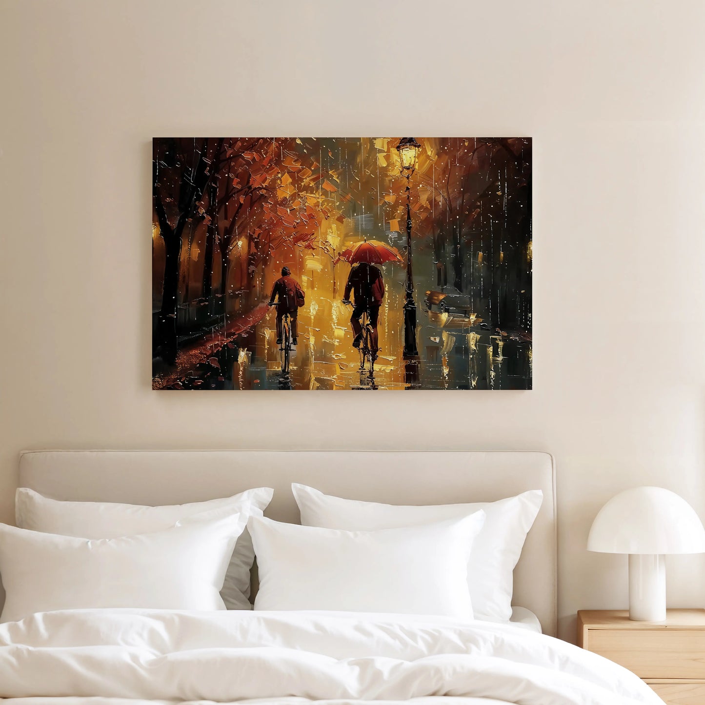 It rains softly - Art Academi - Canvas