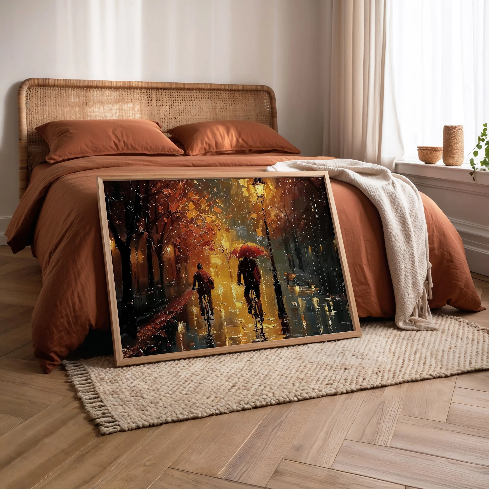 It rains softly - Art Academi - Canvas