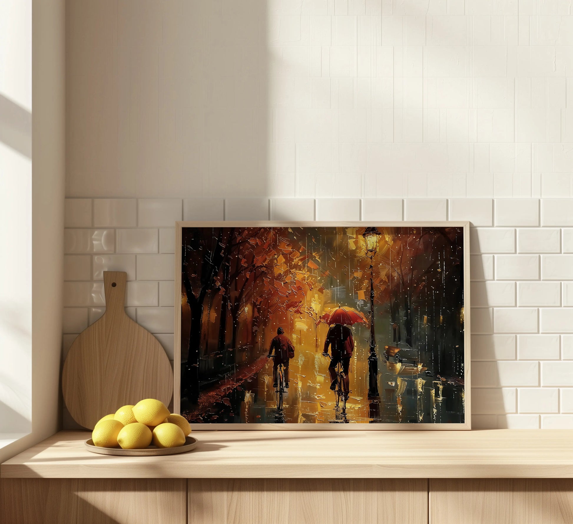 It rains softly - Art Academi - Canvas