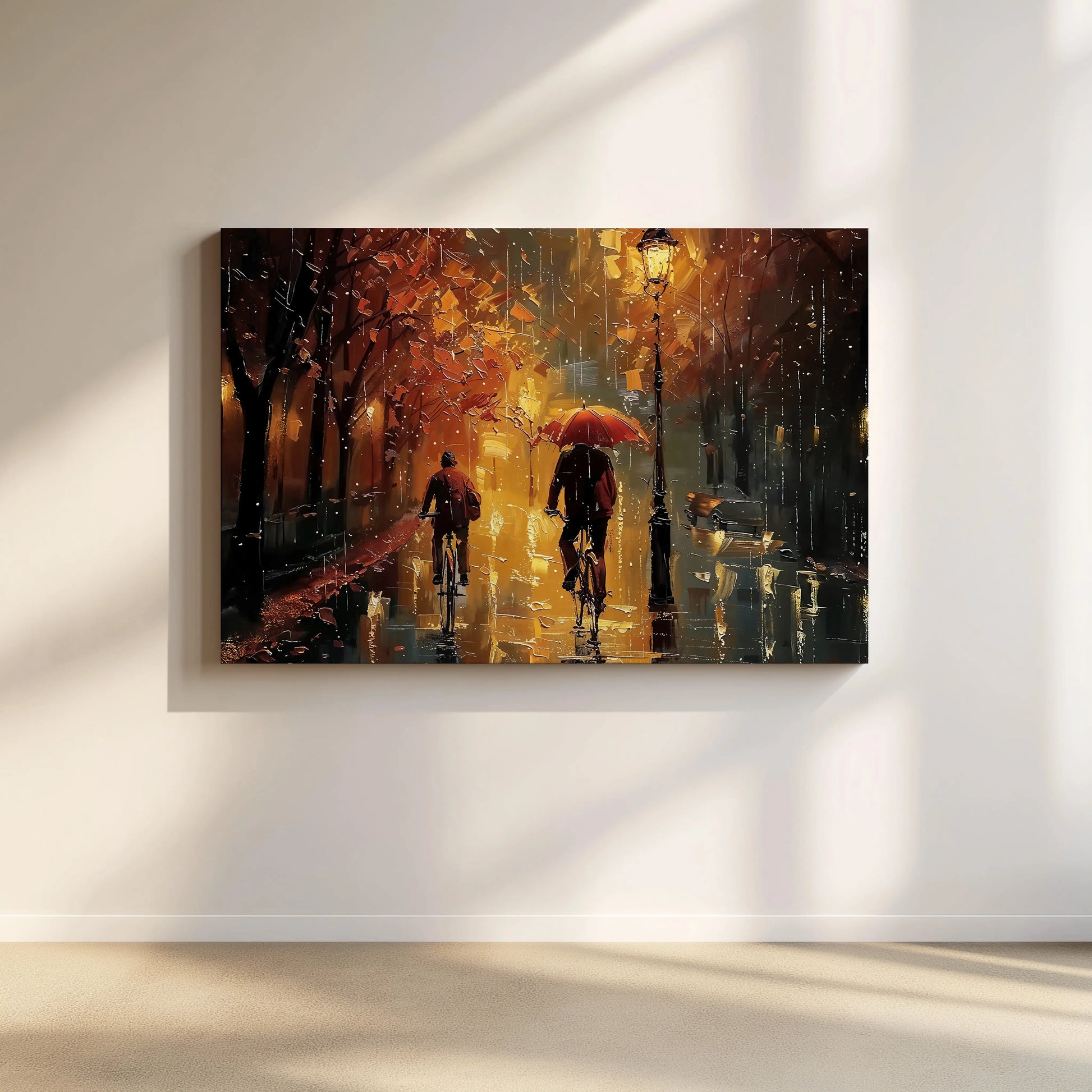 It rains softly - Art Academi - Canvas