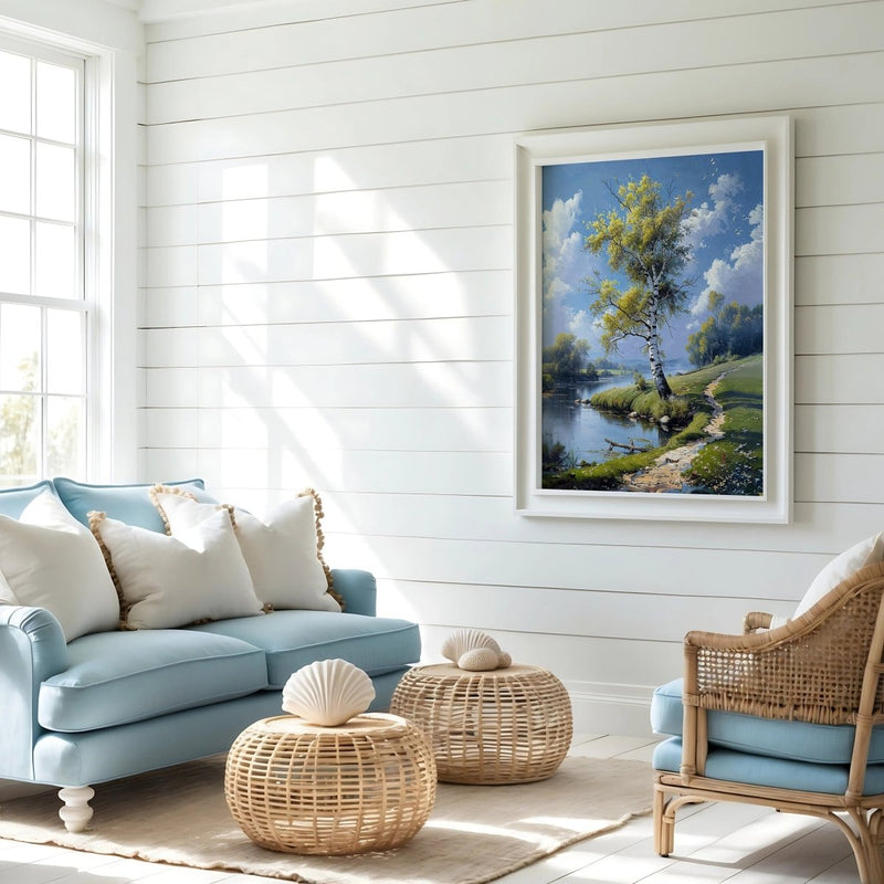 Artwork in Quiet Interior