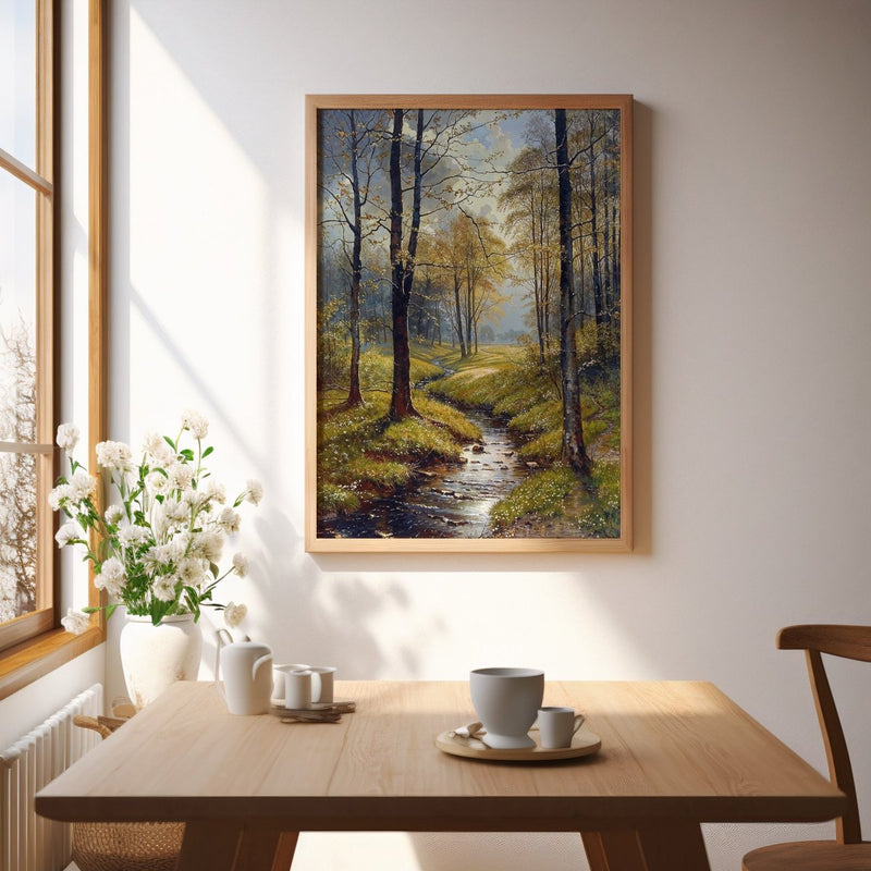 Artwork in Quiet Interior
