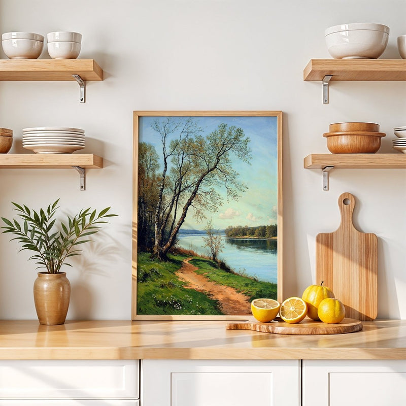 Artwork in Quiet Interior