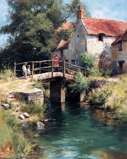 Bridge of Memories - Art Academi - Poster