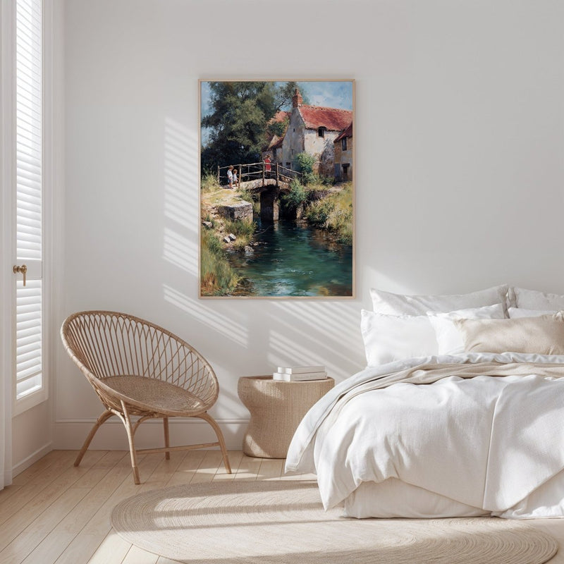 Artwork in Quiet Interior