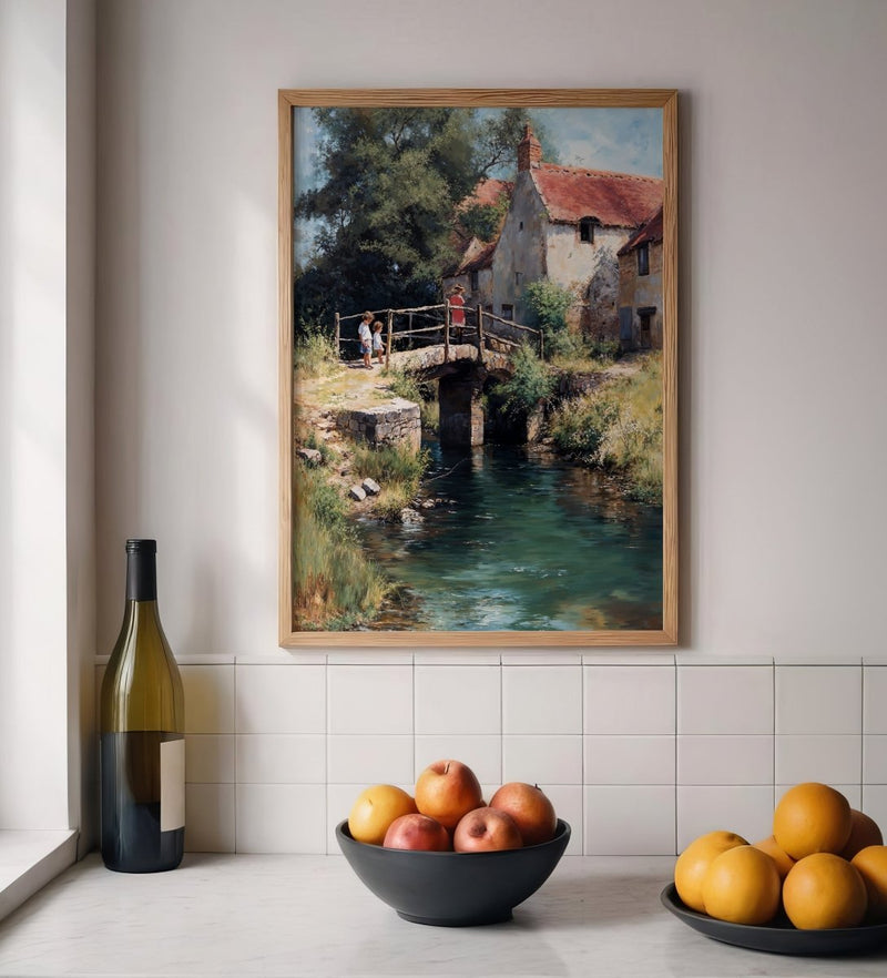 Bridge of Memories Fine Art Print Detail