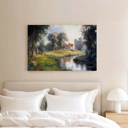 Mansion - Art Academi - Canvas