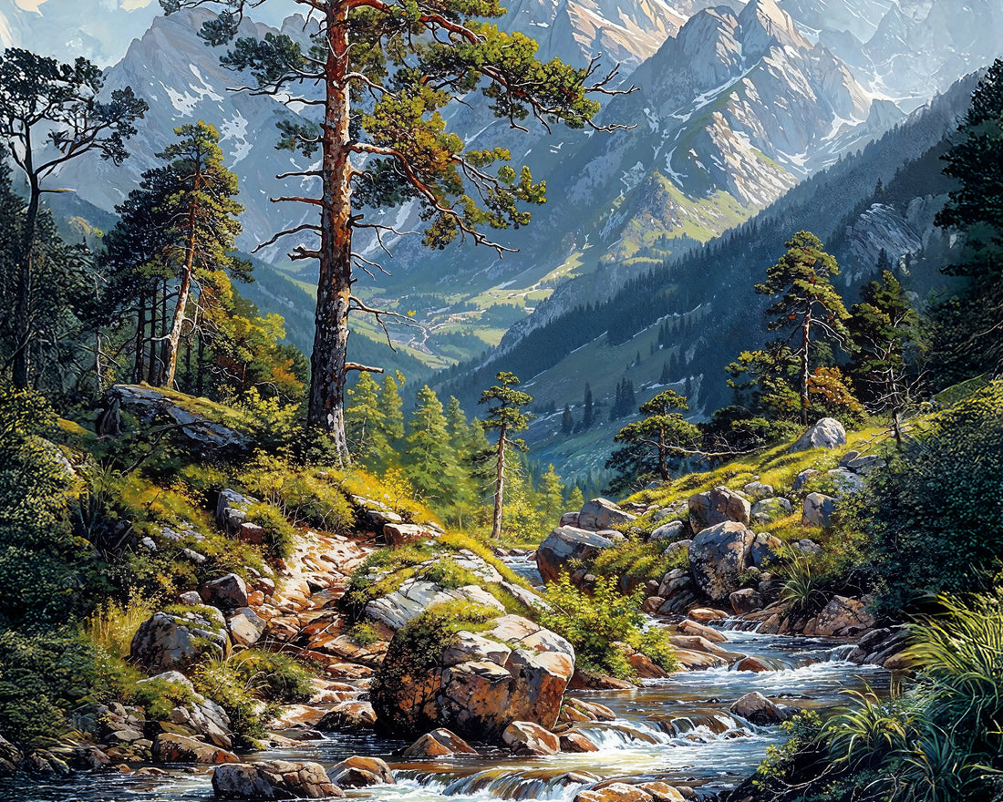 Via Alpina - Art Academi - Canvas