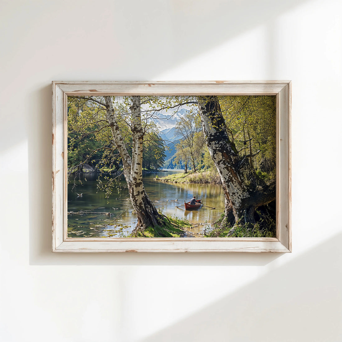 Through Birches - Art Academi - Canvas