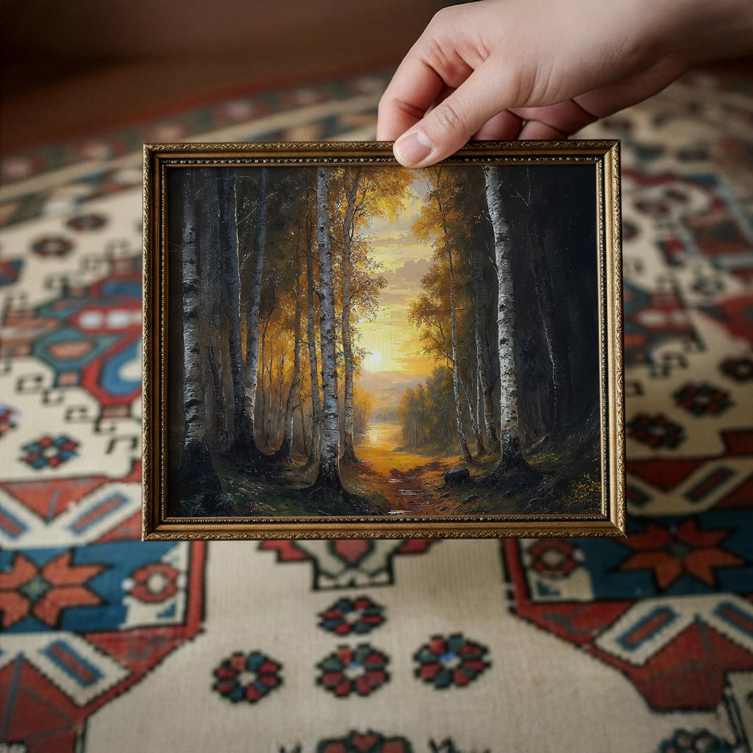 Golden Forest - Art Academi - Canvas