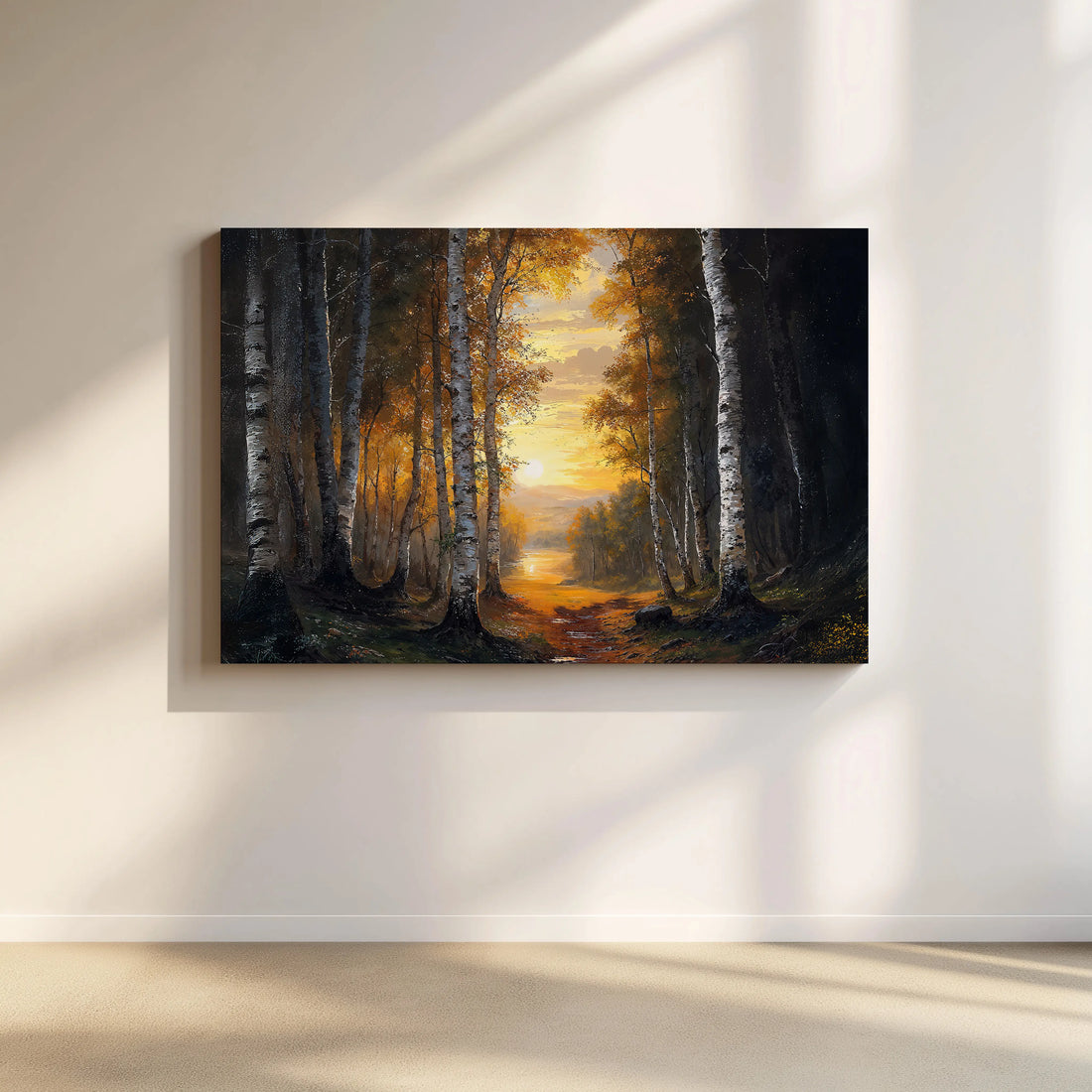 Golden Forest - Art Academi - Canvas