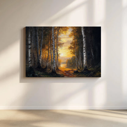 Golden Forest - Art Academi - Canvas