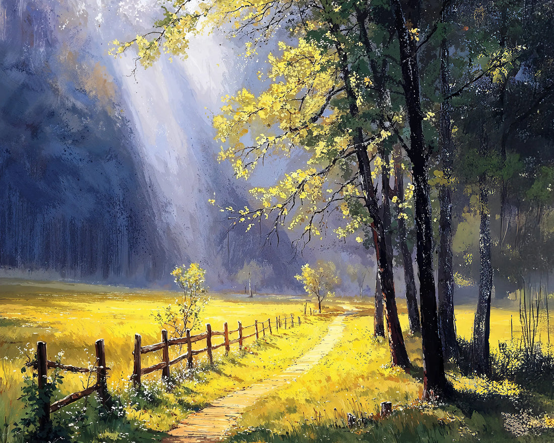 Golden Quietude - Art Academi - Canvas