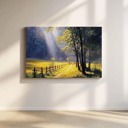 Golden Quietude - Art Academi - Canvas