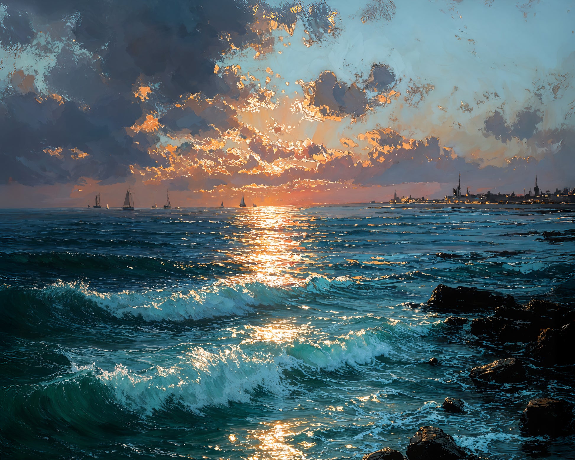 Caspian - Art Academi - Canvas